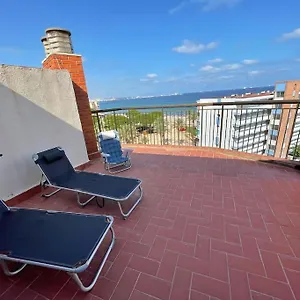 Atico Con Terraza A 100 Metros De La Playa - Port Aventura Appartement La Pineda